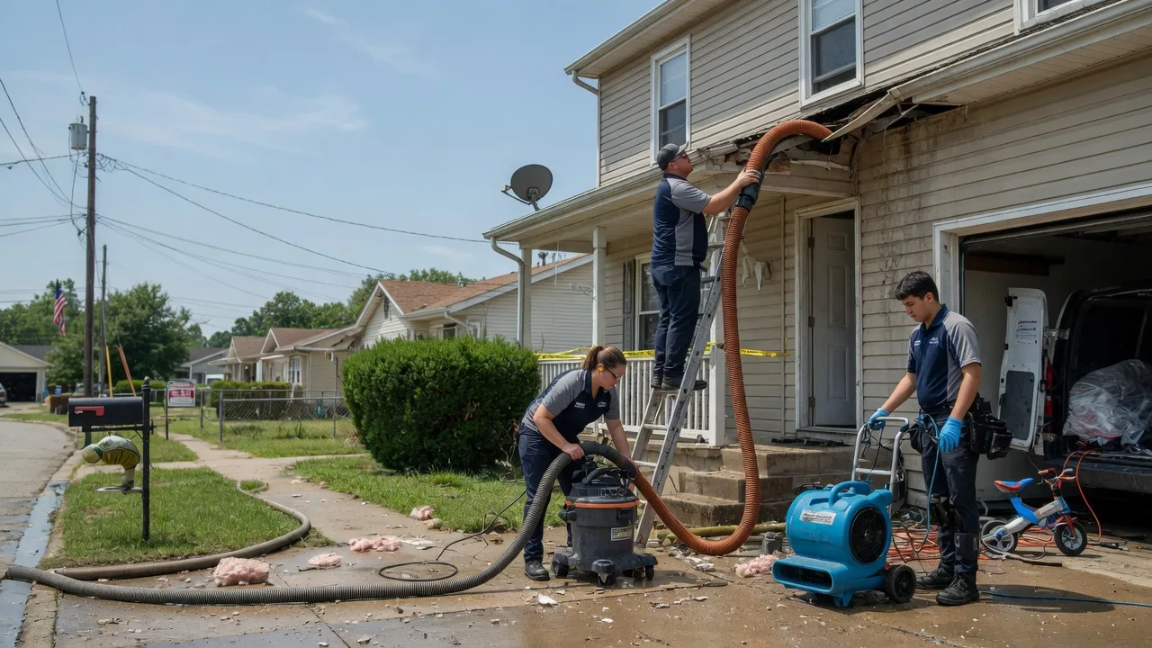 Water Damage Restoration in Marcellus, MI near me
